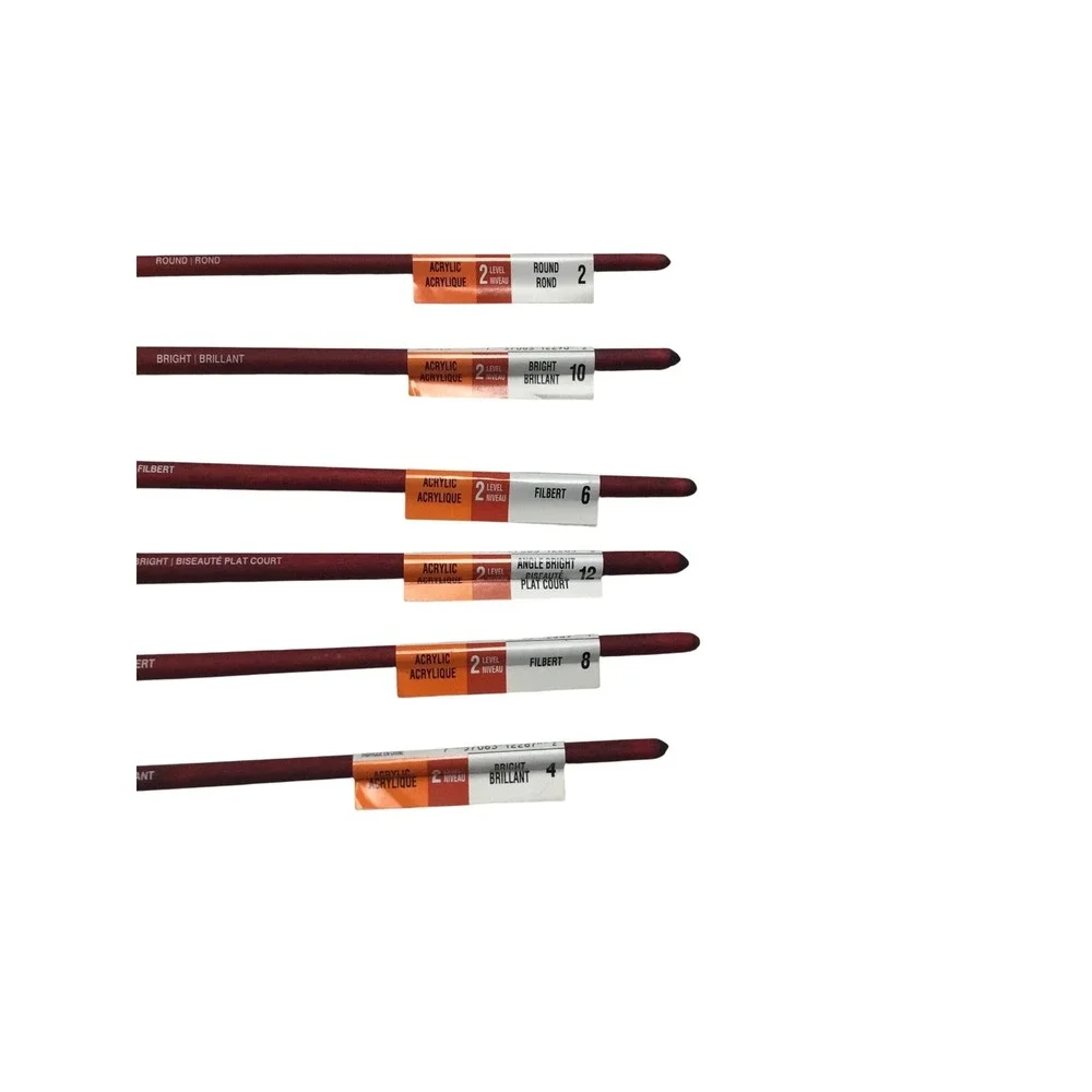 Princeton Velvetouch Artist Brush Set 6‎ Acrylic Watercolor Oil Paint Brushes